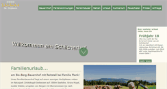 Desktop Screenshot of plank-schilcherhof.at